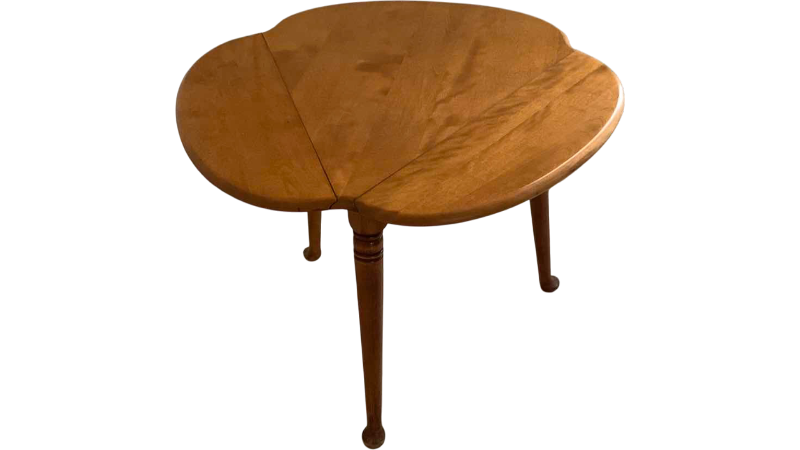 Photo 1 of MAPLE DROP LEAF END TABLE 28” X 23”