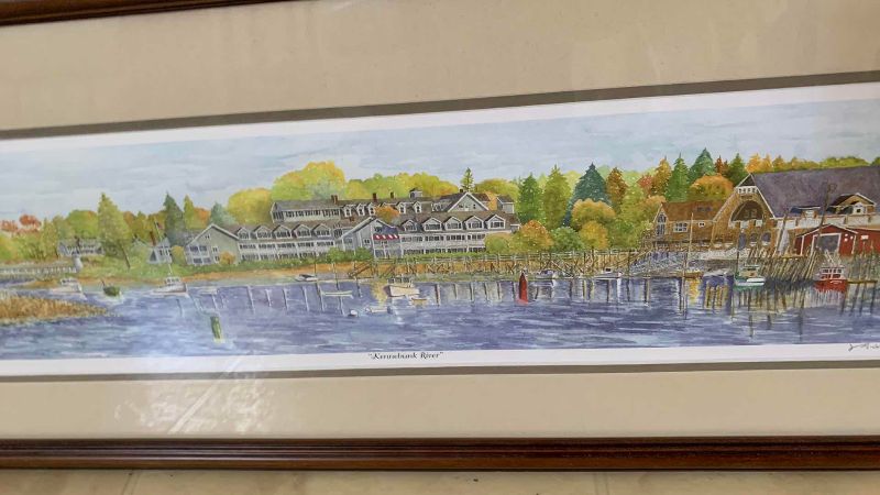 Photo 1 of “KENNEBUNK RIVER” BY JIM O’REILLY 23” X 9”