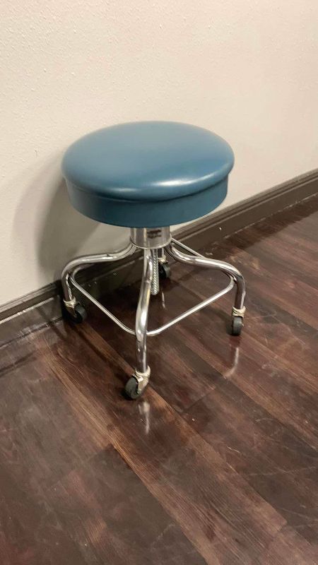 Photo 1 of ROUND EXAM STOOL