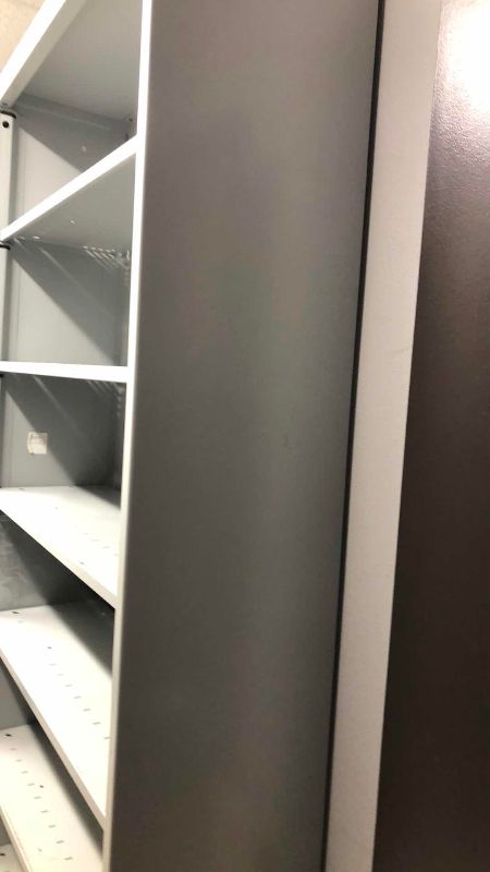 View 3 of METAL SEVEN SHELF STORAGE UNIT 36” X 18” H 87”