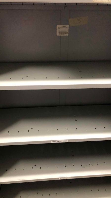 View 3 of METAL SEVEN SHELF STORAGE UNIT 36” X 18” H 87”