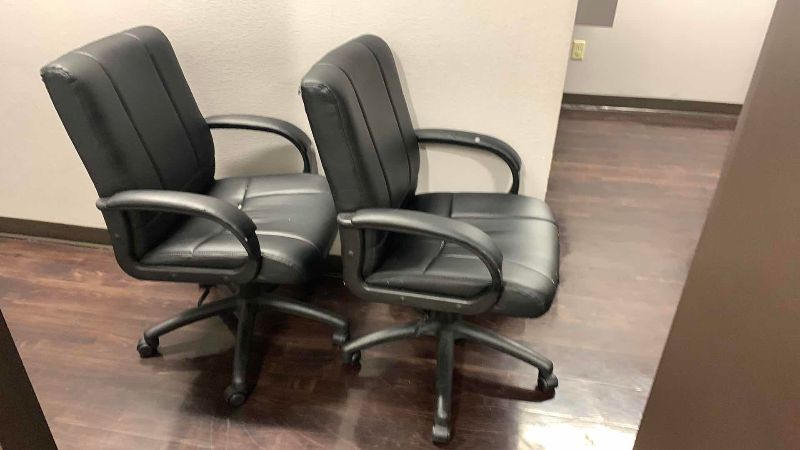 Photo 1 of OFFICE CHAIRS (2)