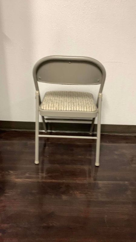 Photo 1 of PADDED FOLDING CHAIR