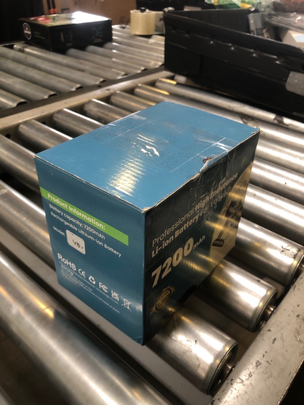 Photo 1 of OHZHAO Advanced 25.2V 7200mAh V8 Battery Replacement Compatible with Dyson V8 Animal Battery Replacement V8 Fluffy V8 Absolute V8 Motorhead V8 Plus Cordless SV10 Carbon Fibe Vacuum Cleaners