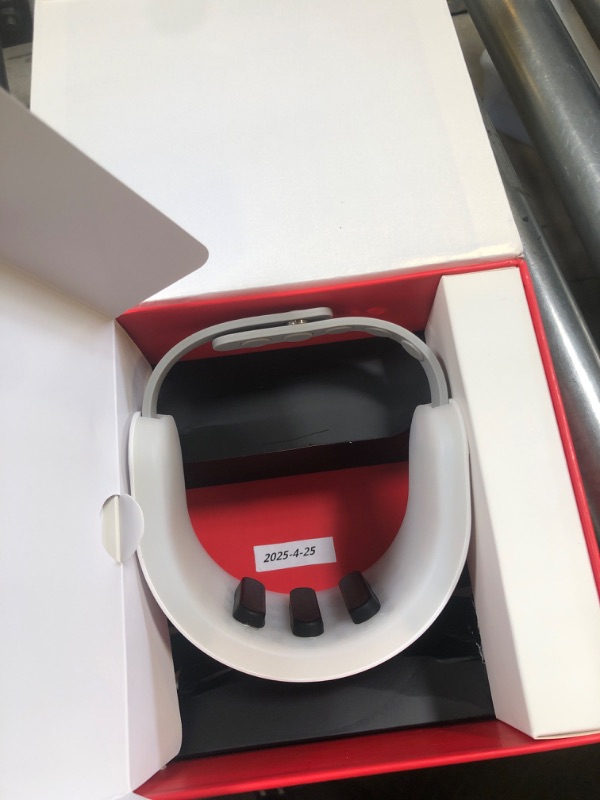 Photo 1 of Neck Firming Device Neck Slimmer, Neck Tightening Machine Wrinkles Remover for Neck Lift, Led Red Blue Green Light Therapy