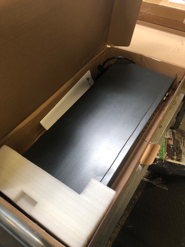 Photo 1 of TP-Link TL-SG1218MPE 16 Port Gigabit Switch Easy Smart Managed 16 PoE+ @250W, 2 non-PoE ports, 2 combo SFP slots 3 Year Manufacturer Warranty QoS, Vlan, IGMP & LAG, Free Expert Help