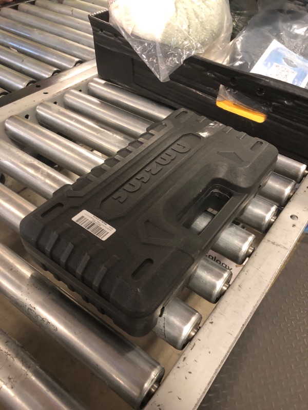 Photo 1 of AMZCNC Hydraulic Crimping Tool Kit - with 9 US Standard Copper Cable Dies (12AWG to 2/0AWG), 2 Stainless Steel Wire Rope Dies for 1/8" and 5/32" and 5/32" Stainless Steel Cable Cutt
