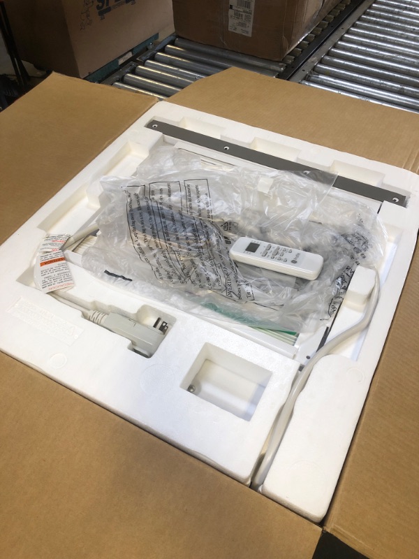 Photo 1 of GE PROFILE PWDV14WWF 14,000 BTU Inverter Window Air Conditioner Unit Energy Efficient AC Cooling up to 700 sq ft, Ultra Quiet, Smart Home Capable, Includes Remote and Install Kit, White