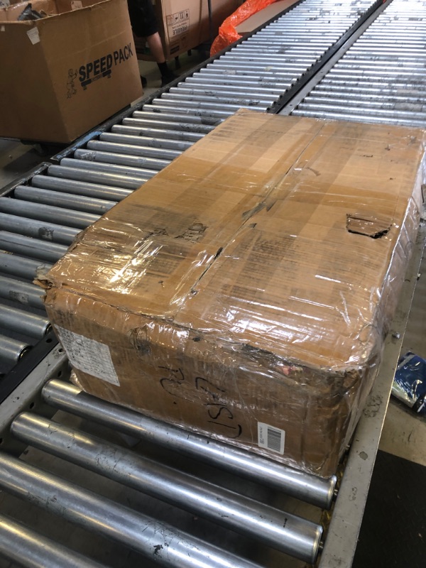 Photo 1 of Single Scissor Lift Table, 330lbs Capacity 28.5" Lifting Height, Hydraulic Lift Table Cart with Locking Wheels and Non-Slip Pad, Hydraulic Scissor Cart for Material Handling and Transportation