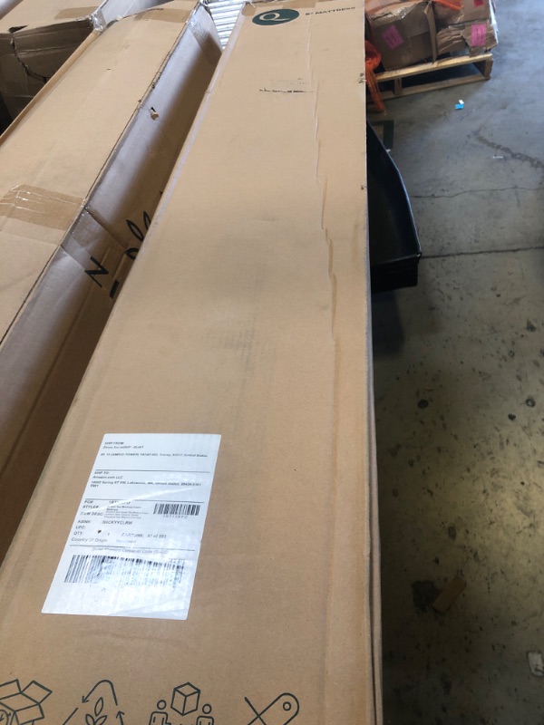 Photo 1 of ZINUS 8 Inch Green Tea Memory Foam Mattress [New Version], Queen, Fiberglass free, Medium Firm Feel, Zoned Pressure Relief, Certified Safe Foams & Fabric, Mattress in A Box factory sealed