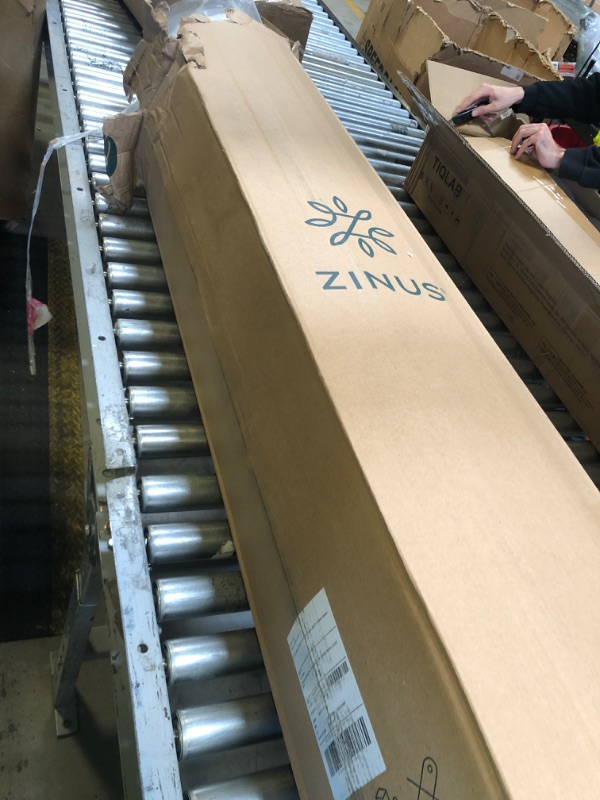 Photo 1 of ZINUS 12 Inch Green Tea Memory Foam Mattress [New Version], Fiberglass free, Medium Firm Feel, Zoned Pressure Relief, Certified Safe Foams & Fabric, Bed-In-A-Box, Queen , White