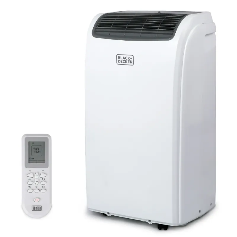 Photo 1 of BLACK+DECKER 6,500 BTU SACC/CEC (12,000 BTU ASHRAE) Portable Air Conditioner, Portable for Room, 3-in-1 AC Unit, Dehumidifier, & Fan, Portable AC with Installation Kit & Remote Control
