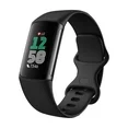 Photo 1 of Fitbit Charge 6 Fitness Tracker with Google apps, Heart Rate on Exercise Equipment, 6-Months Premium Membership Included, GPS, Health Tools and More, Gold/Coral, One Size (S & L Bands Included) blk strap 
