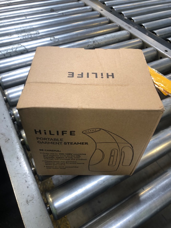 Photo 1 of HiLIFE Steamer for Clothes, Portable Handheld Design, 240ml Big Capacity, 700W, Strong Penetrating Steam, Removes Wrinkle, for Home, Office(ONLY FOR 120V)