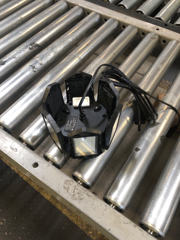 Photo 1 of LED Garage Lights Bulb 2 Pack 180W 18000LM 6500K Led Shop Light with 6 Plus 1 Deformable Panels Basement Barn Ceiling Lights for E26/E27
