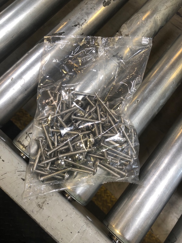 Photo 1 of Robertson Drive Screws: PanHead, #8, 1 inch
