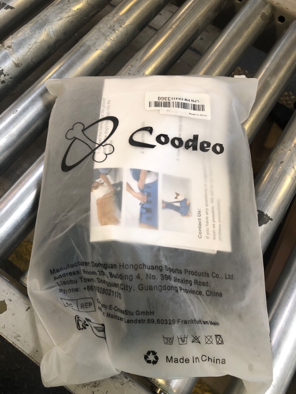 Photo 1 of Coodeo Dog Lift Harness, Pet Support & Rehabilitation Sling Lift Adjustable Padded Breathable Straps for Old, Disabled, Joint Injuries, Arthritis, Loss of Stability Dogs Walk (Grey, M)
