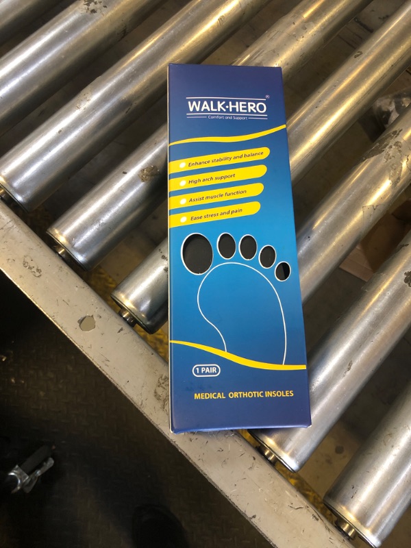 Photo 1 of Plantar Fasciitis Feet Insoles Arch Supports Orthotics Inserts Relieve Flat Feet, High Arch (Mens 5-5 1/2 | Womens 7-7 1/2)