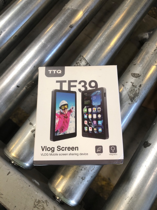 Photo 1 of Vlog Selfie Monitor Screen, Magnetic Phone Vlog Selfie Monitor Screen 4K 60fps Bluetooth Remote, Back Camera Monitor for Vlog Live Stream TikTok, Compatible with iPhone & Android