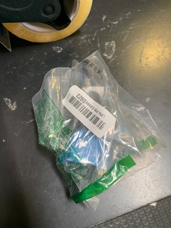 Photo 1 of Watts AMA1 ANKA Series High Pressure Poly-Pipe Male NPT Adapter, 1" x 1" Black Fitting w/Blue Tapered Nut Seal, High Grade Glass Fiber Reinforced Nylon, Agriculture & Irrigation