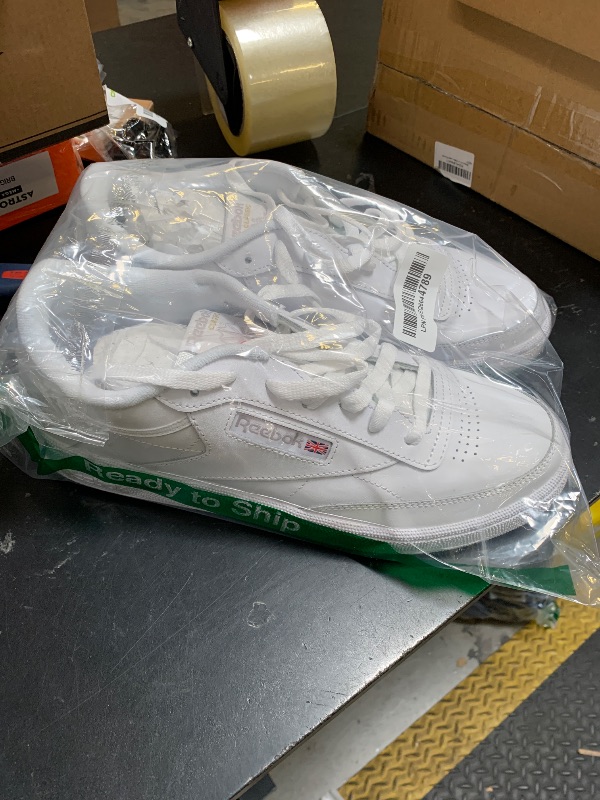 Photo 1 of Reebok Club C 85 Tennis Shoes for Women - White Womens Sneakers, White/Light Grey, 11