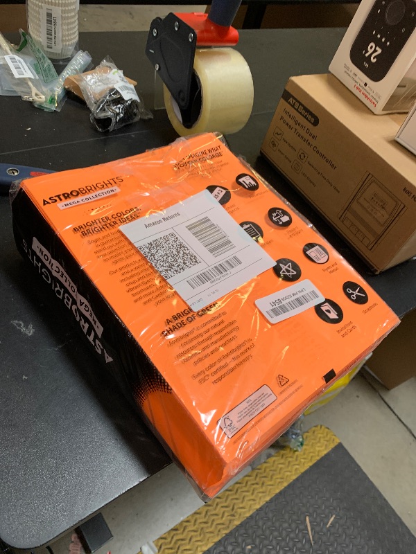 Photo 1 of Astrobrights Mega Collection, Colored Paper, Bright Orange, 625 Sheets, 24 lb/89 gsm, 8.5" x 11" - MORE SHEETS! (91619)
