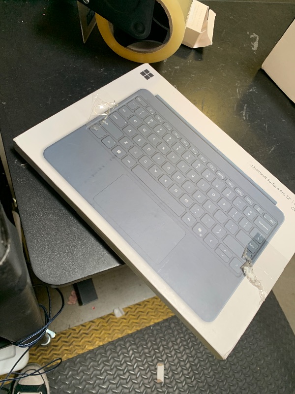 Photo 1 of Microsoft Surface Pro Keyboard for Surface Pro 12" Device, Keyboard Only, Alcantara Material, Ocean