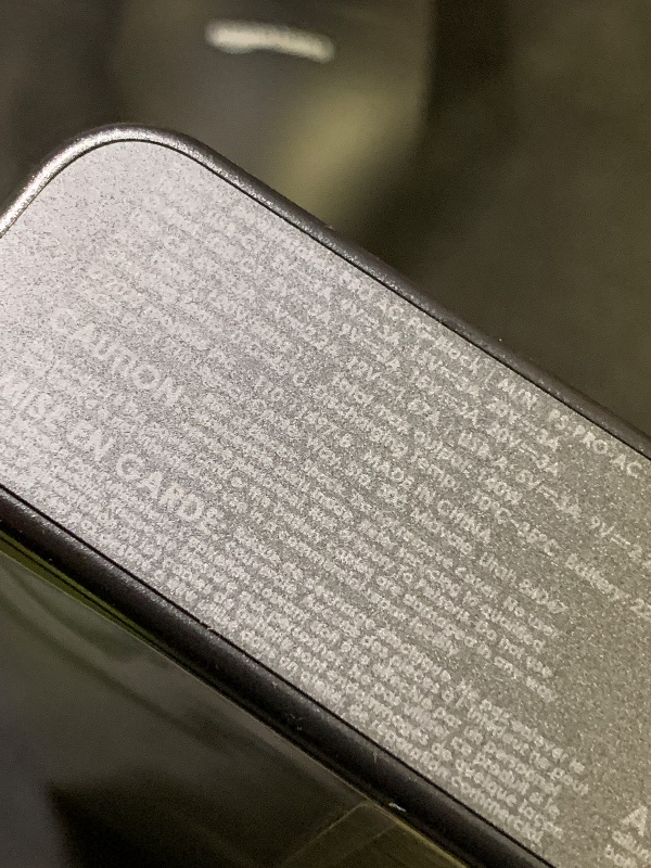 Photo 1 of mophie powerstation pro AC (2023)-27,000 mAh External Battery compatbile With MacBook&iPad Portable PD battery with 100W of AC&60W USB-C Fast Charge integrated carry strap-USB-C cable included, Black