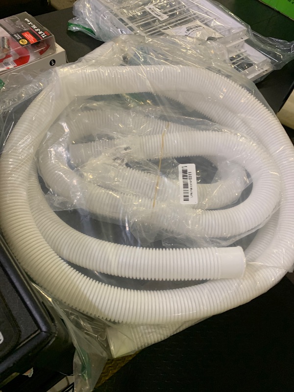 Photo 1 of IDEASURE 1.5" x 59" Pool Hoses for Above Ground Pools - Pool Pump Replacement Hose Compatible with Intex Coleman Skimmer Surface Skimmer Pool Pump Pool Filter, 3 Pack with 6 Hose Clamps