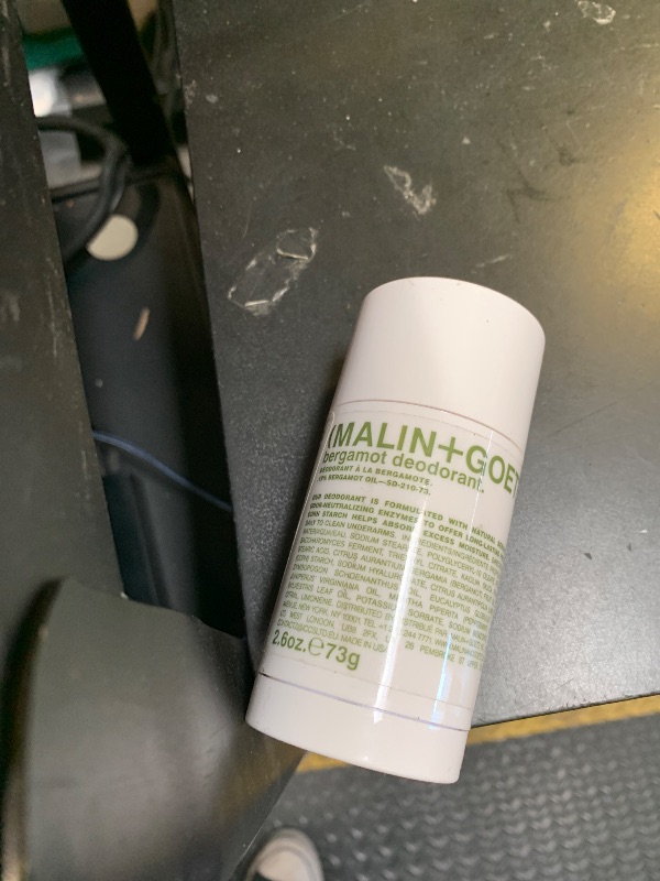 Photo 1 of Malin + Goetz Bergamot Deodorant, 2.6 oz. - Men & Women's Stick Deodorant, Scented Deodorant for All Skin Types, Natural Fragrance & Color, Aluminum Free Natural Deodorant