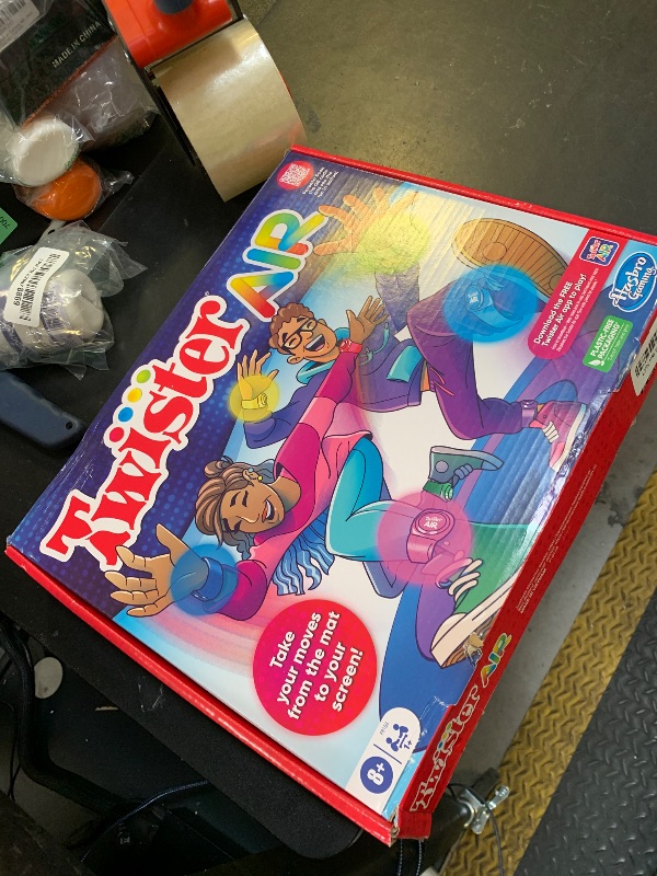 Photo 1 of Twister Air Game | AR App Play Game with Wrist and Ankle Bands | Links to Smart Devices | Active Party Games for Kids and Adults | Ages 8+ | For 1+ Players