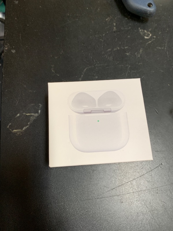 Photo 1 of Wireless Charging Case Compatible with AirPods 4th Generation, USB-C Port Airpods 4 Charging Case Replacement,No Airpod 4th