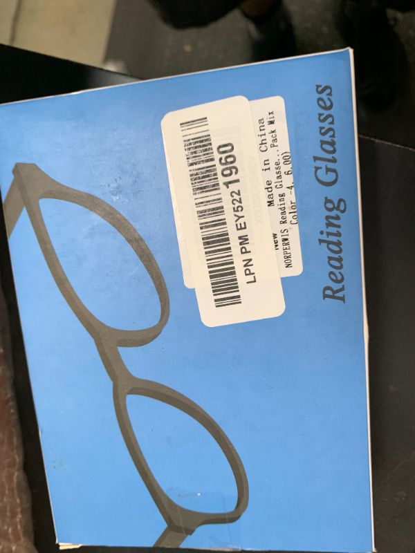 Photo 1 of NORPERWIS Reading Glasses 5 Pairs Quality Readers Spring Hinge Glasses for Reading for Men and Women (5 Pack Mix Color -4, 6.00)