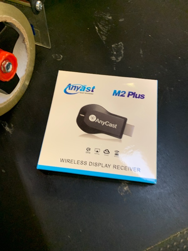 Photo 1 of Anycast Wireless HD Display Adapter Receiver 1080P Screen Mirroring Streaming Media Dongle Compatible with iOS/Android/Windows/Mac to HDTV Monitor Projector