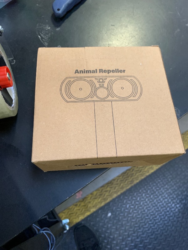 Photo 1 of Upgraded Solar Ultrasonic Animal Repellent Outdoor, Deer Repellent Devices Motion Detection, Waterproof Cat Squirrel Mouse Raccoon Dog Repellent Deterrent with LED Flash Lights for Yard Garden