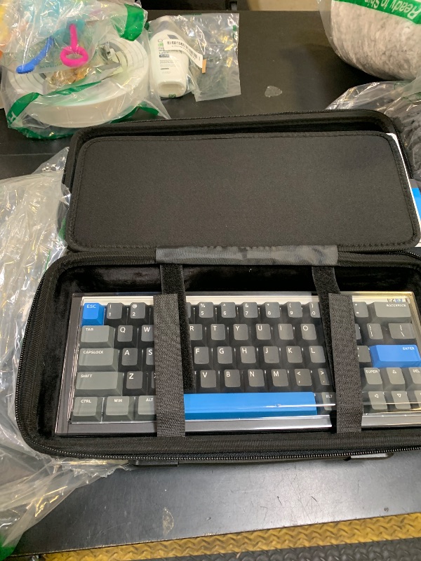 Photo 1 of IQUNIX EZ63 Gaming Keyboard, 60% RGB Mechanical Keyboard, 64 Keys with Star Trail Magnetic Switches, Rapid Trigger, Adjustable Actuation, Double Shot PBT Keycaps, for Win/Mac Laptop PC