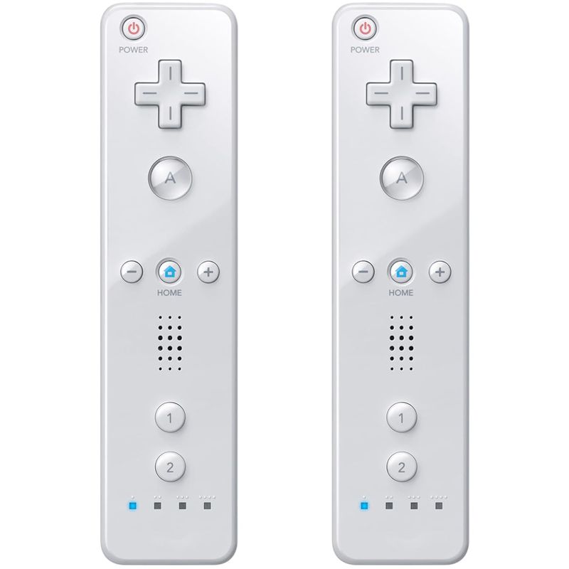 Photo 1 of MOOGOLE Wii Remote Controller, Wii Controller 2 Pack, Wii