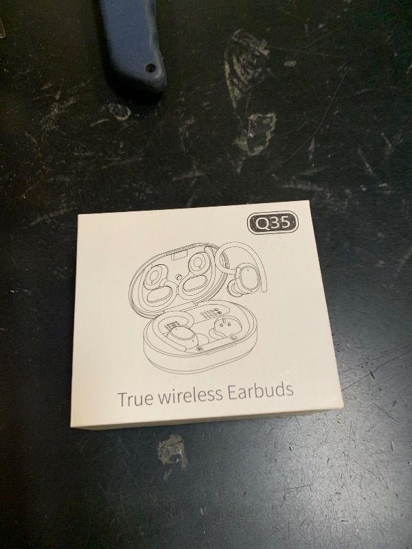 Photo 1 of Ear buds Wireless Earbuds, HiFi Stereo Bluetooth 5.3 Running Headphones with Dual LED Display 30Hrs Playtime, Built-in Mic, Type-C, in-Ear Bluetooth Earphones with Earhooks for Sport, Rose Gold