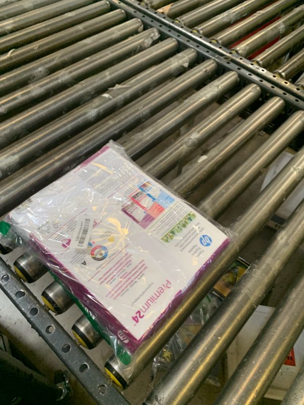 Photo 1 of HP Printer Paper | 8.5 x 11 Paper | Premium 24 lb | 1 Ream - 500 Sheets | 100 Bright | Made in USA - FSC Certified | 112400R
