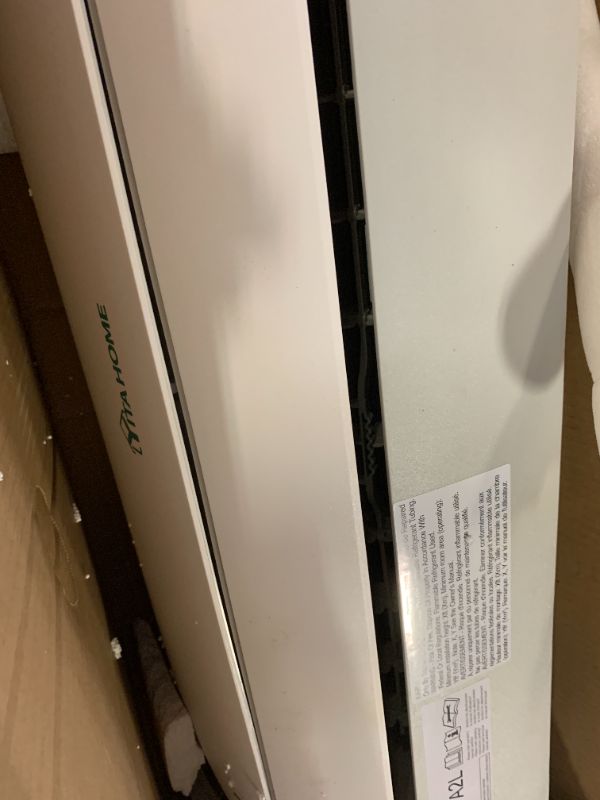 Photo 1 of incomplete set!!! YITAHOME 12000 BTU Mini Split Air Conditioner Heat Pump System, Wifi Enabled 20 SEER2 115V Inverter Ductless AC Cool Up to 750 Sq. Ft, Compatible with Alexa, Complete Installation Kit, White