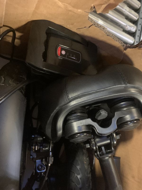 Photo 1 of Windone S14 Electric Bike for Adults, Max 19MPH Speed & 28 Miles Range (PAS), 500W Peak Motor and Lightweight & Portable, Dual Shock Absorbers Electric Bicycle, 14" Foldable ebike for Adults and Teens