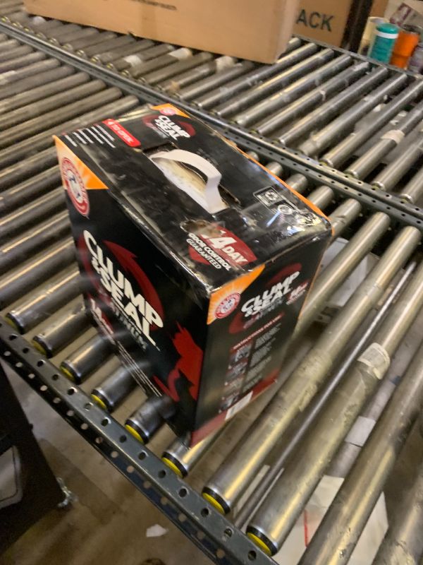 Photo 1 of ARM & HAMMER Clump & Seal Platinum, Complete Odor Sealing Clumping Cat Litter, Multi-Cat, 14-Day Odor Control, Online Exclusive Formula, 37 Lbs