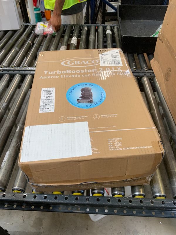 Photo 1 of Graco TurboBooster 2.0 LX Highback Booster Seat with Latch System, Gannon; Infant to Toddler Transition car seat, Safe & Comfortable