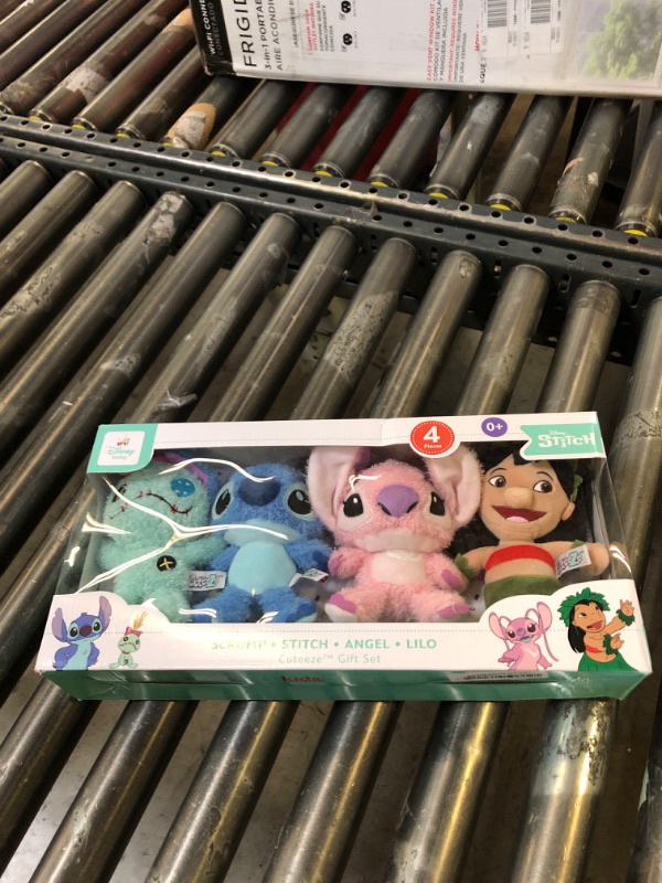 Photo 1 of KIDS PREFERRED Disney Baby Lilo & Stitch 4 Piece Cuteeze Gift Set Plush Collector Set of Stuffed Animals, Lilo and Stitch Toys for Infants & Toddlers