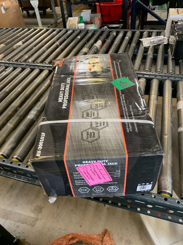 Photo 1 of AV Steel 3 Ton Floor Jack (6600 lbs), Heavy Duty Hydraulic Jack for Car, Heavy-Duty Floor Jack with Single Piston Pump, Quick Lift Car Jack 3 ton with Lifting Range 5.5'' to 18.5''