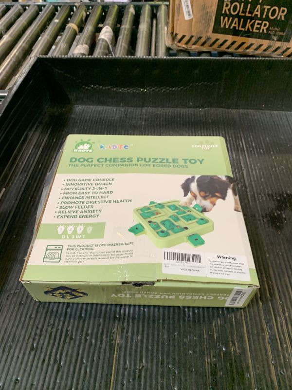 Photo 1 of KADTC Dog Chess Puzzle Toy Level 3 in 1 for Small/Medium/Large Dogs Smart Mind Stimulating Game Puppy Brain Stimulation Cognitive Enrichment Toys Keep Them Busy Boredom Interactive Treat Food Puzzles