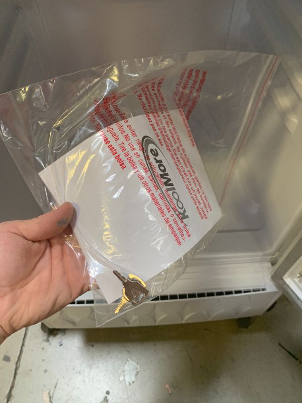 Photo 1 of KoolMore KM-MDR-1GD-12CWH 24 in. One-Door Commercial Merchandiser Refrigerator in White,12 cu. ft. ETL Listed for Safety and Sanitation
