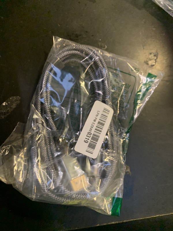 Photo 1 of Highwings 4K DisplayPort to HDMI, Uni-Directional Only, 6.6ft DP (Source) to HDMI (Display) 1.4 Cable, 4K@30Hz, 2K@60Hz, 1080P Full HD, Braided Cord for Dell, NVIDIA, AMD, Monitor, Projector (Grey)