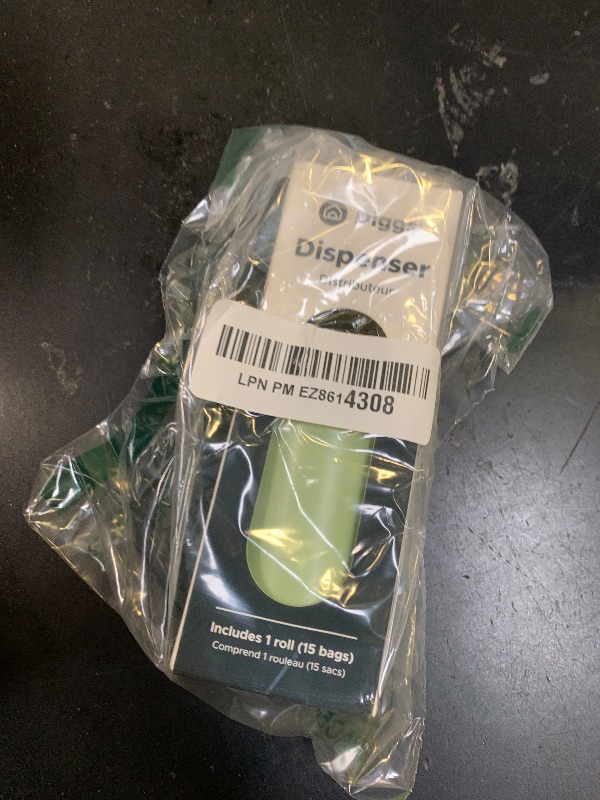 Photo 1 of DIGGS Dog Poop Bag Dispenser for Leash - Premium Dog Waste Bag Holder with Easy One-Hand Dispensing (Sage)