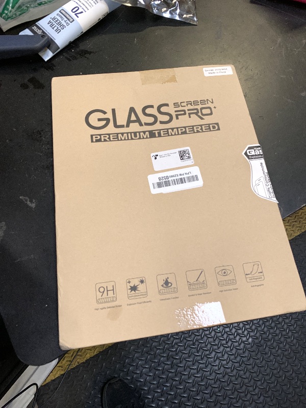 Photo 1 of Qiawum For CHUWI HI10 MAX 12.96 inch Screen Protector,9H Hardness Tempered Glass Flim for CHUWI HI10MAX 12.96" with Anti-Fingerprint Bubble-Free Crystal Clear